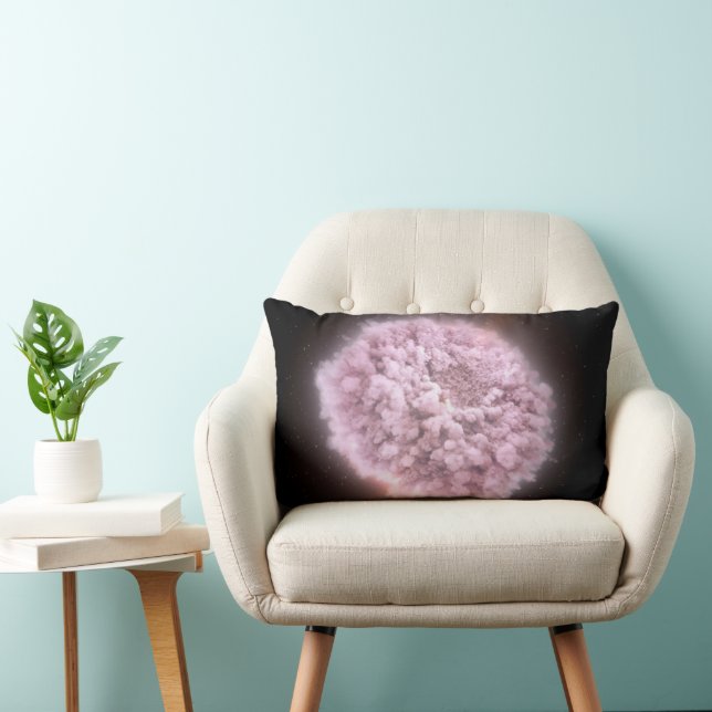 Cloud Of Debris From Two Neutron Stars Lumbar Pillow (Chair)