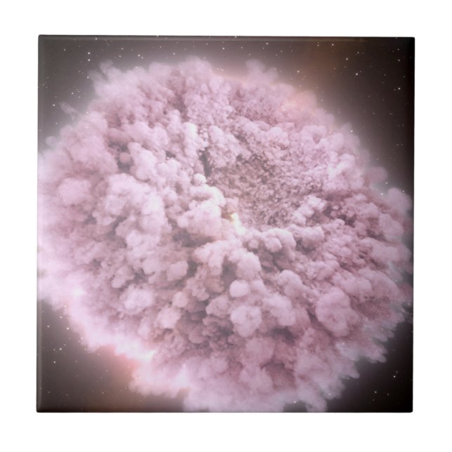 Cloud Of Debris From Two Neutron Stars Tile (Front)