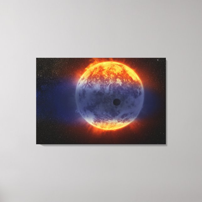 Cloud Of Hydrogen Gas Off Exoplanet Gj 3470b Canvas Print (Front)