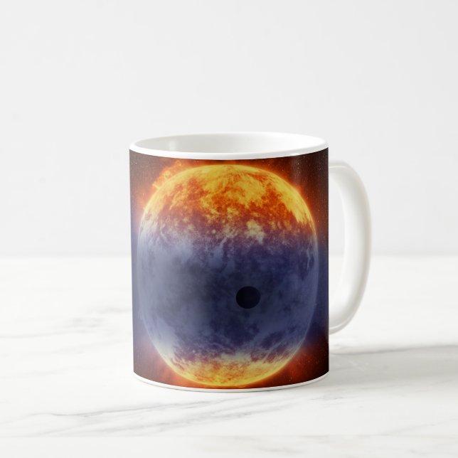 Cloud Of Hydrogen Gas Off Exoplanet Gj 3470b Coffee Mug (Front Right)