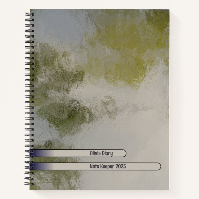 Cloud Over Desert Notebook (Front)