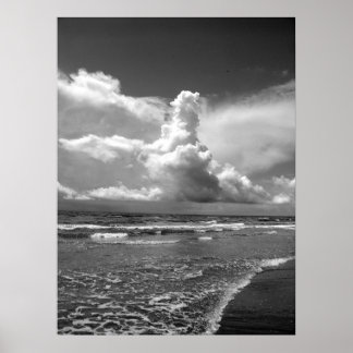 Cloud over Palm Beach Poster