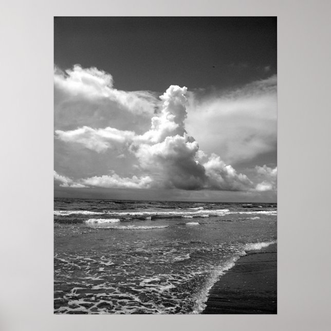 Cloud over Palm Beach Poster (Front)