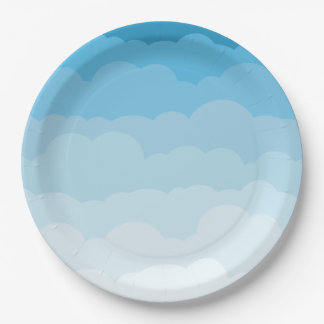 Cloud Party Plate