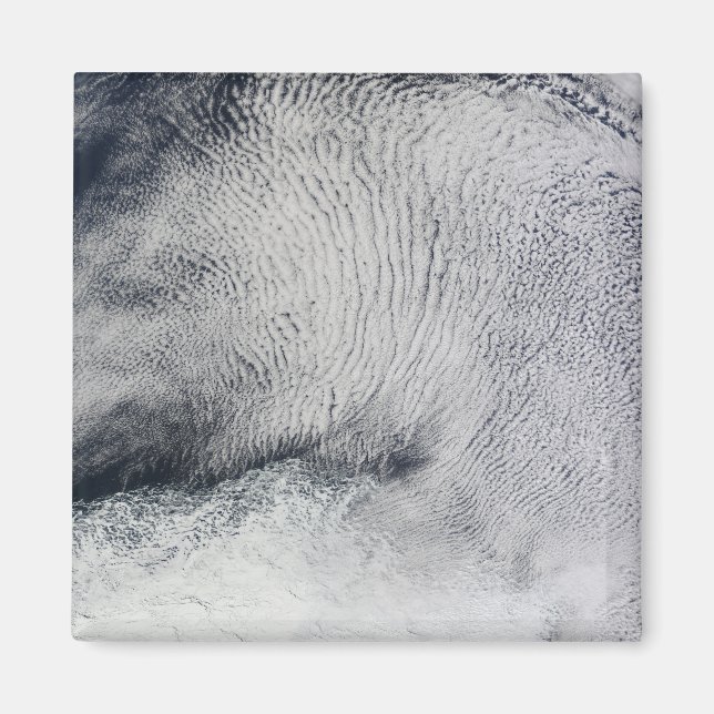 Cloud patterns and sea ice in the Southern Ocea Magnet (Front)