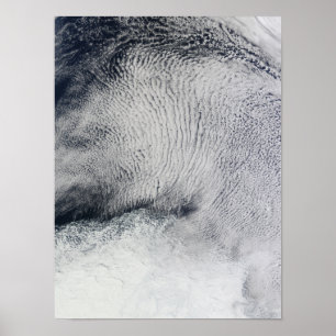 Cloud patterns and sea ice in the Southern Ocea Poster