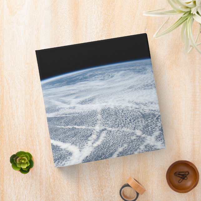 Cloud Patterns South Of The Aleutian Islands. Binder (In Situ)