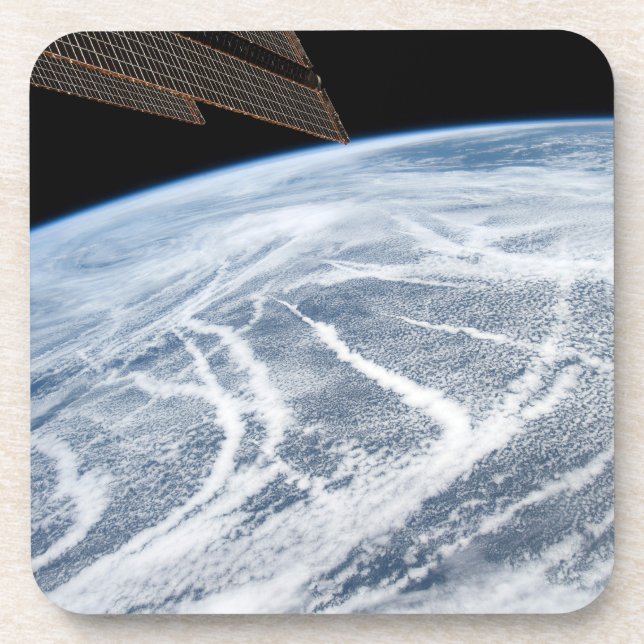 Cloud Patterns South Of The Aleutian Islands. Coaster (Front)