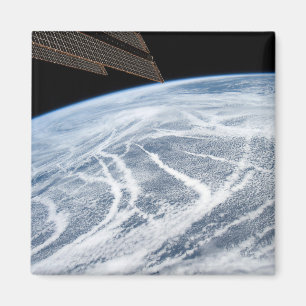 Cloud Patterns South Of The Aleutian Islands. Magnet