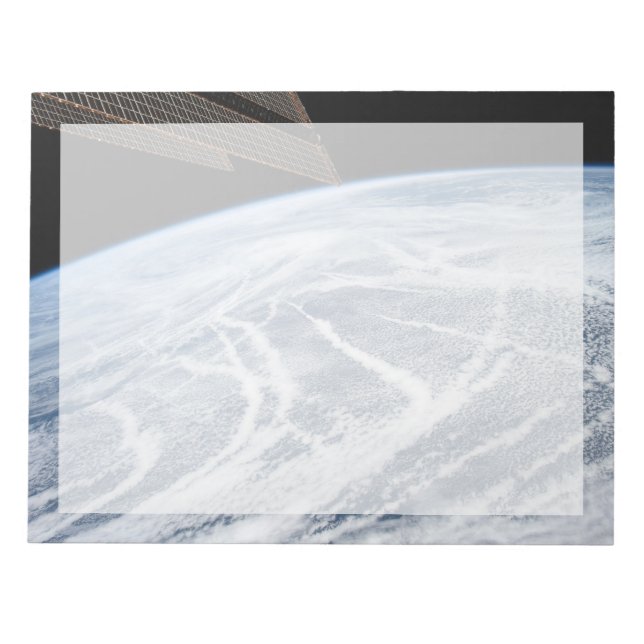 Cloud Patterns South Of The Aleutian Islands. Notepad (Front)