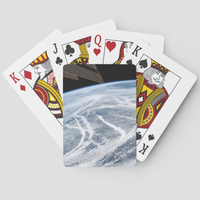 Cloud Patterns South Of The Aleutian Islands. Playing Cards (Back)