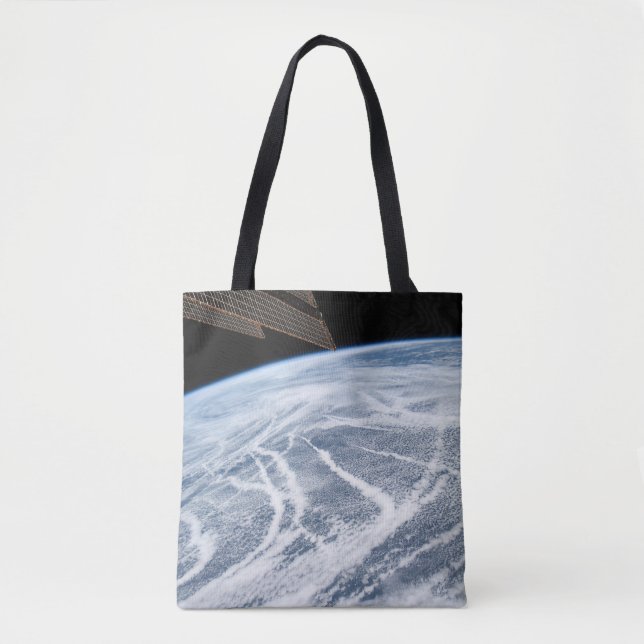 Cloud Patterns South Of The Aleutian Islands. Tote Bag (Front)