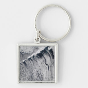 Cloud patterns visible over the Aleutian Island Keychain