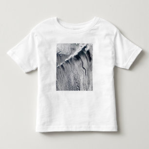 Cloud patterns visible over the Aleutian Island Toddler T-shirt