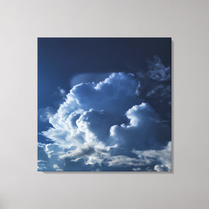 Cloud Photograph, Sky Photography, Storm Clouds Canvas Print