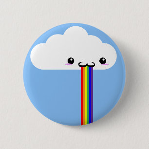 Cloud Puking Rainbow Pin