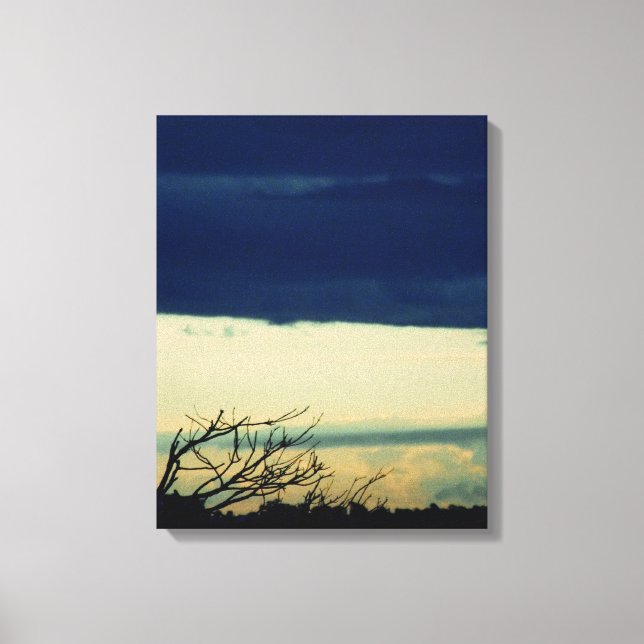 Cloud 'scape Moods Wrapped Canvas (Front)