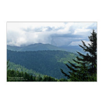'Cloud Shadows' Kuwohi Clingmans Dome Smoky Mtns 