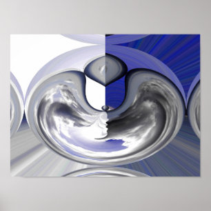Cloud Shapes Poster