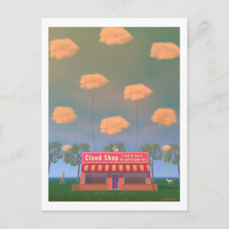 CLOUD SHOP postcard