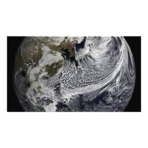 Cloud simulation of a single day 3 photo print