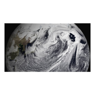 Cloud simulation of a single day 4 photo print