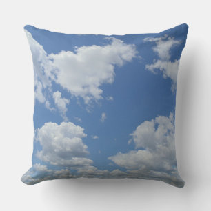 Cloud Sleeping Blue Sky Sofa Bed Couch Throw Pillow