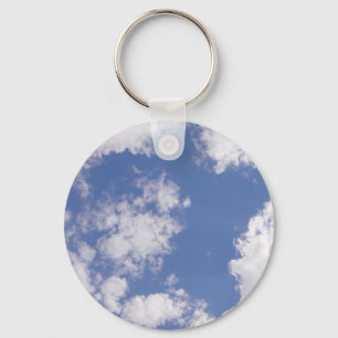 Cloud star - clouds keychain