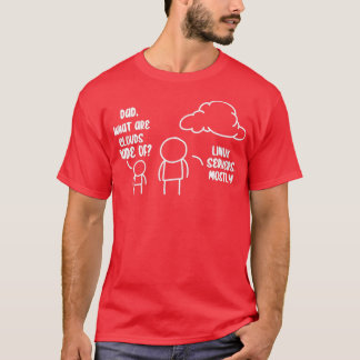 Cloud Storage Data Server Information Technology C T-Shirt