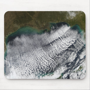 Cloud streets in the Gulf of Mexico Mouse Pad