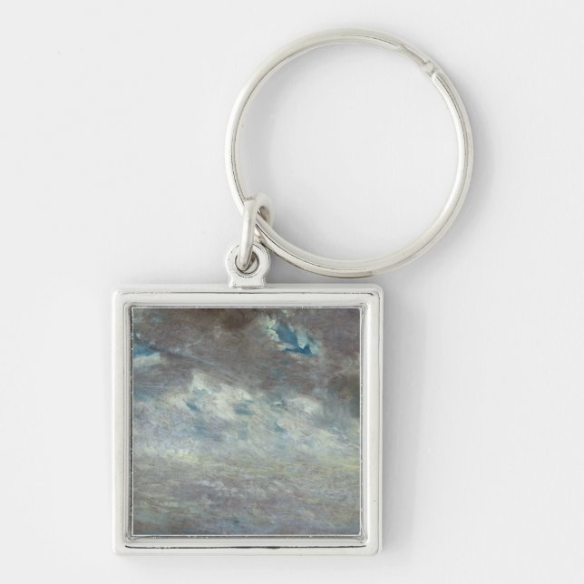 Cloud Study, 1821 (oil on paper on board) Keychain (Front)