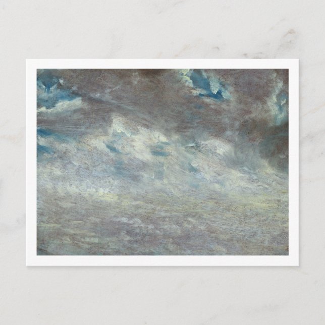 Cloud Study, 1821 (oil on paper on board) Postcard (Front)