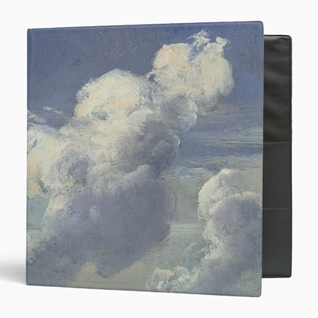 Cloud Study, 1832 Binder (Front/Inside)