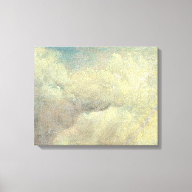 Cloud Study, c.1821 (oil on canvas) Canvas Print (Front)