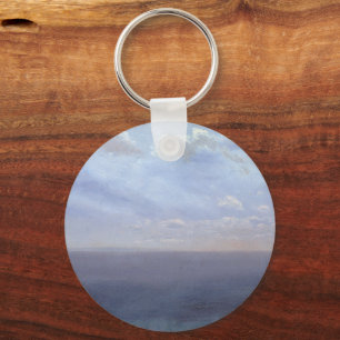 Cloud Study with Sea and Sky – Albert Bierstadt Keychain