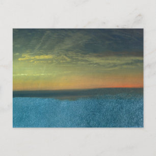 Cloud Study with Sunset by Albert Bierstadt Postcard