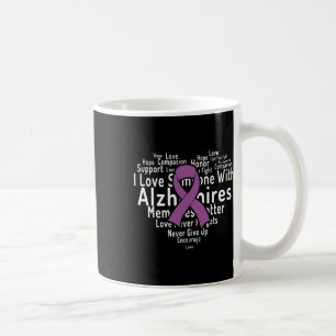 Cloud Support Alzheimerheimer Heimers Awareness  Coffee Mug