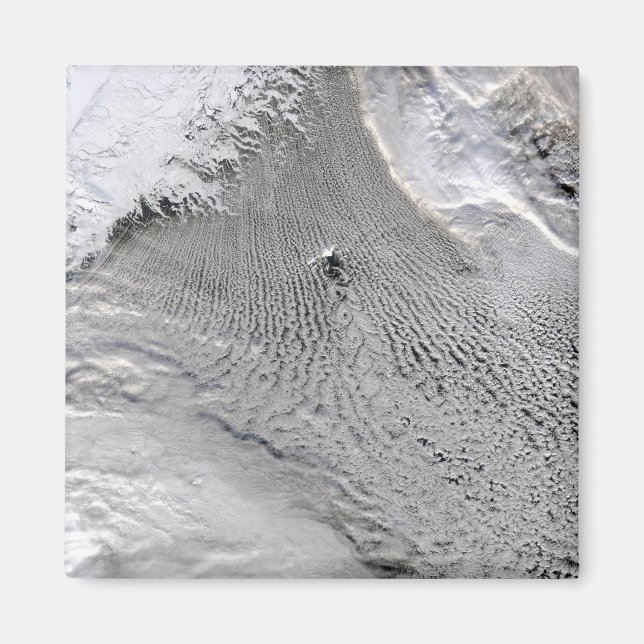 Cloud vortices off Jan Mayen Island Magnet (Front)