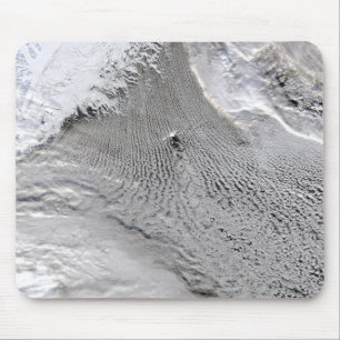 Cloud vortices off Jan Mayen Island Mouse Pad