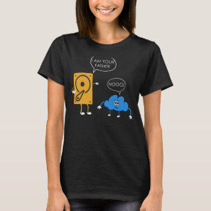Cloud vs Classic Storage Computer Engineering Tech T-Shirt