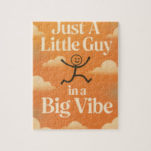 "Cloud Walker Energy: Just a Little Guy, Big Vibes Jigsaw Puzzle