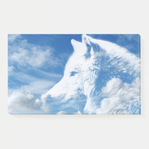 Cloud Wolf Post-it Notes