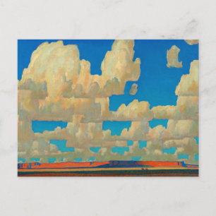Cloud World by Maynard Dixon Holiday Postcard