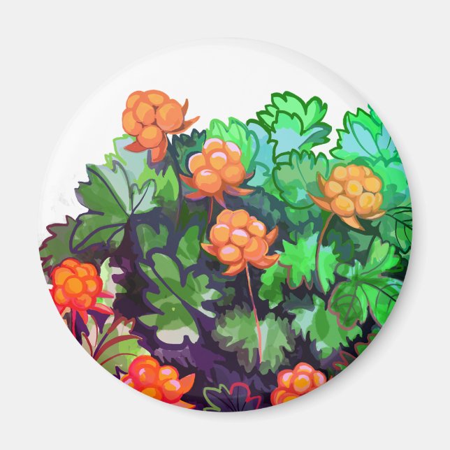 Cloudberries Magnet (Front)