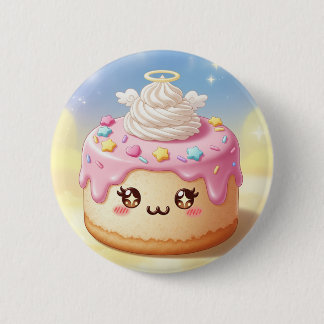 Cloudberry Dream 2 Inch Round Button