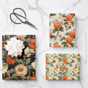 Cloudberry  wrapping paper sheet