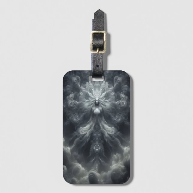 Clouded Apparition  Luggage Tag (Front Vertical)