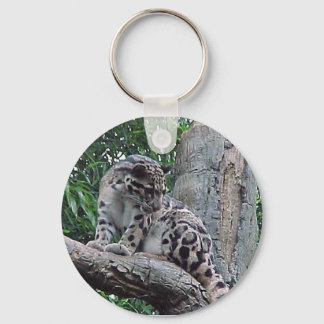 Clouded Leopard Keychain