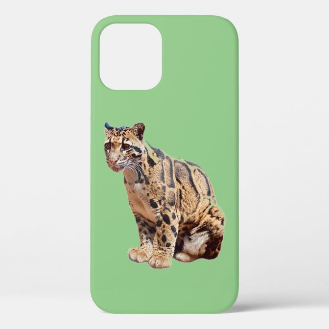 clouded leopard photograph jungle big cat animal   Case-Mate iPhone case (Back)