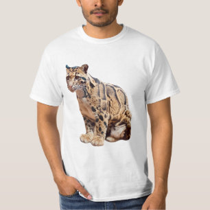 clouded leopard photograph jungle big cat animal T-Shirt
